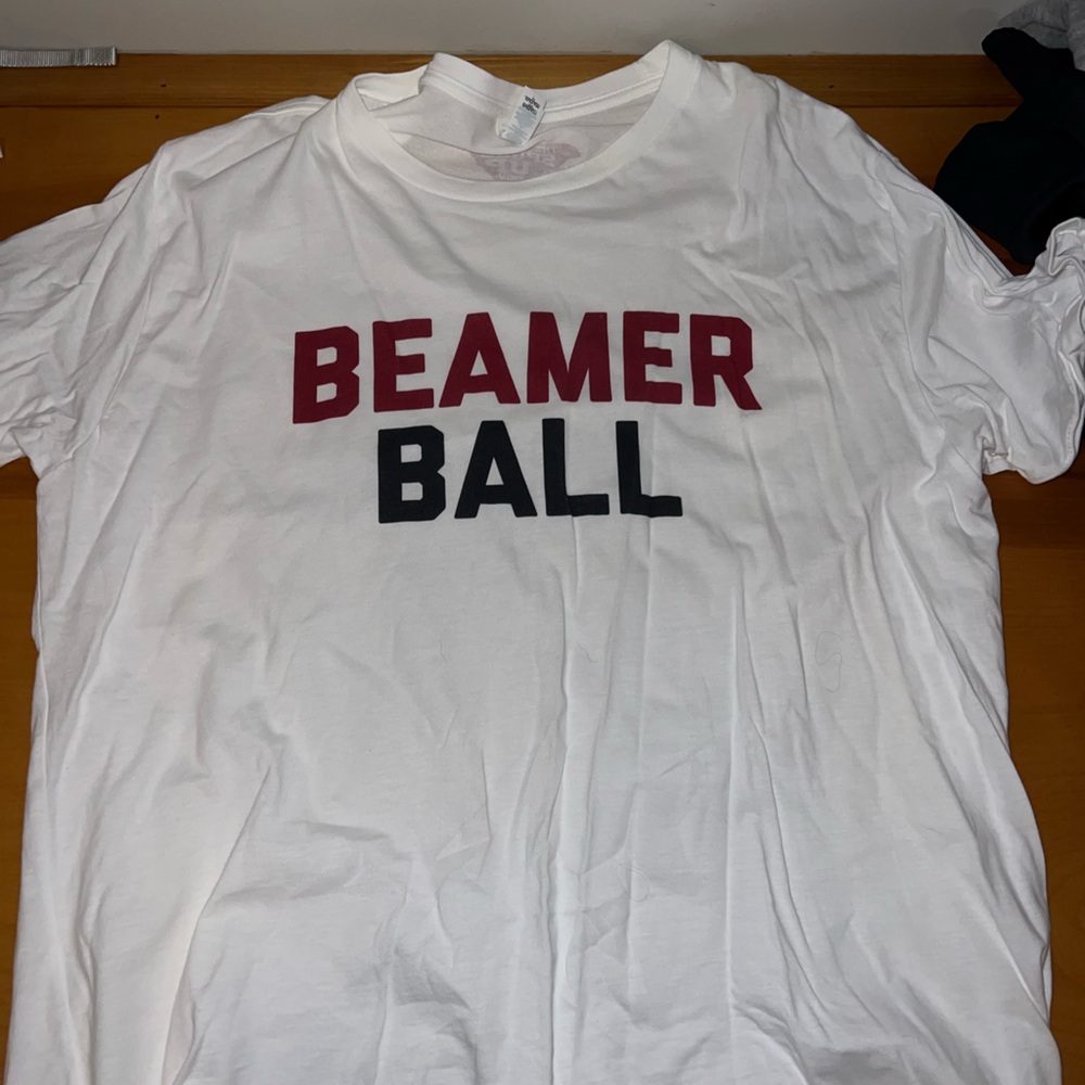 USC Football Beamer ball shirt